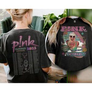 Pnk Summer Carnival Tour 2023 T-Shirt 2-Sided Concert Graphic Tee 94